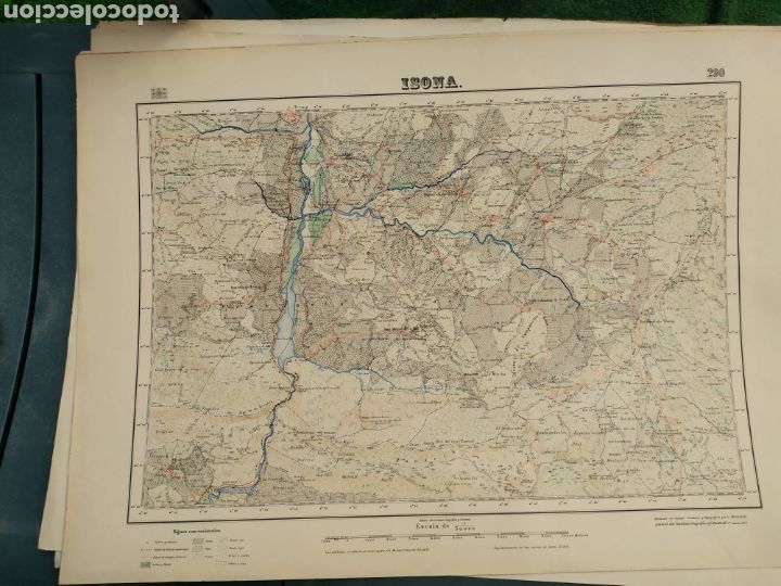 Mapas contempor&aacute;neos: Mapa isona - Foto 1