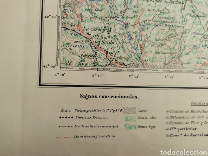 Mapas contempor&aacute;neos: Mapa san lloren&ccedil; de morunys - Foto 3