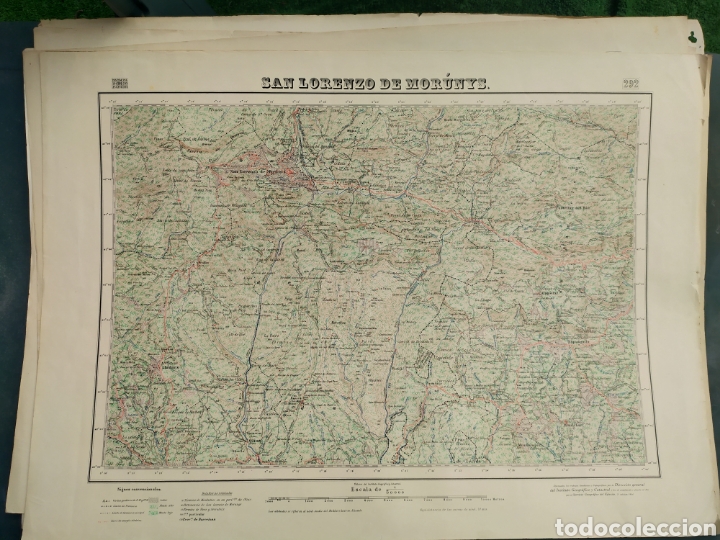Mapas contempor&aacute;neos: Mapa san lloren&ccedil; de morunys - Foto 1