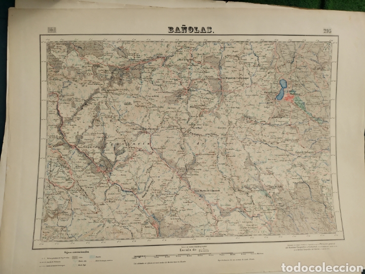 Mapas contempor&aacute;neos: Mapa banyolas - Foto 1