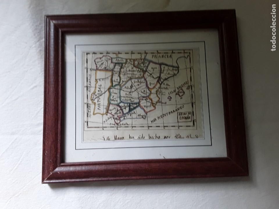 Mapas contempor&aacute;neos: MAPA ESPA&Ntilde;A, DIBUJO SOBRE PAPEL - Foto 2
