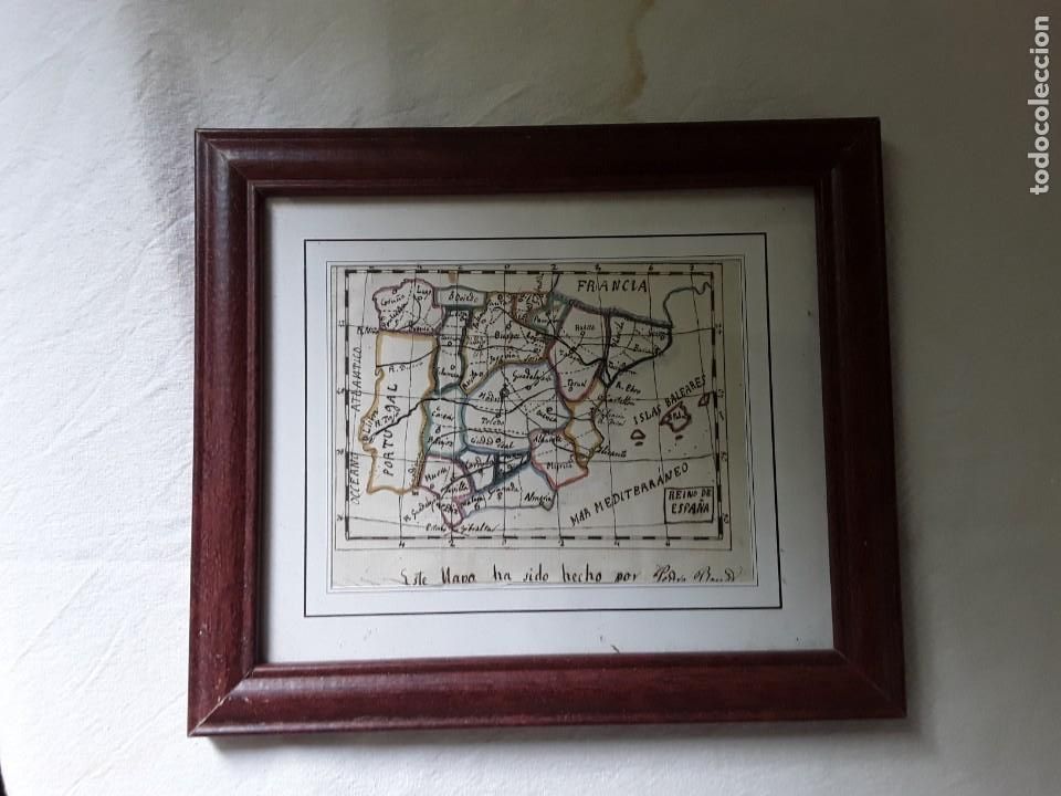 Mapas contempor&aacute;neos: MAPA ESPA&Ntilde;A, DIBUJO SOBRE PAPEL - Foto 5