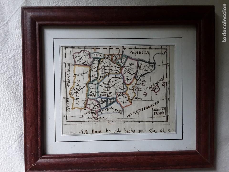 Mapas contempor&aacute;neos: MAPA ESPA&Ntilde;A, DIBUJO SOBRE PAPEL - Foto 7