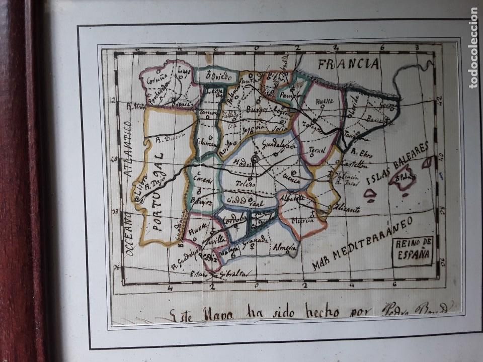 Mapas contempor&aacute;neos: MAPA ESPA&Ntilde;A, DIBUJO SOBRE PAPEL - Foto 9
