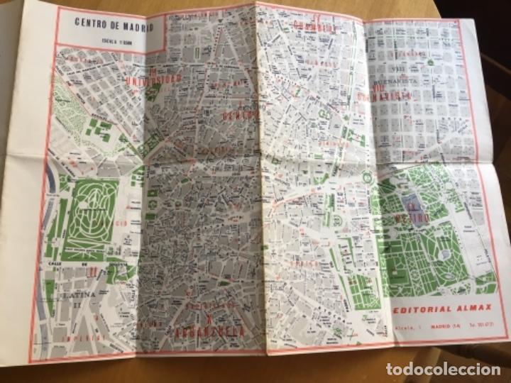 Mapas contempor&aacute;neos: Mapa Madrid a&ntilde;os 80 editorial Almax - Foto 3