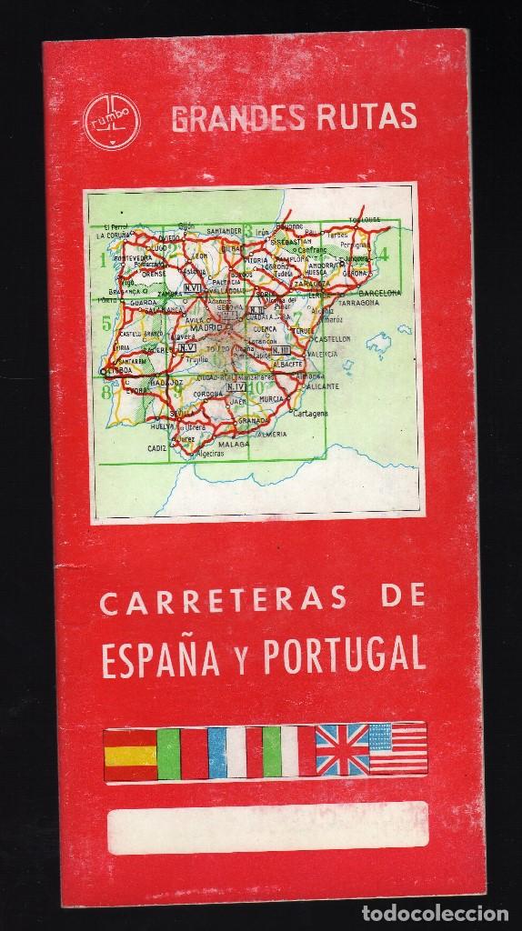 Mapas contempor&acirc;neos: GRANDES RUTAS: MAPAS DE CARRETERAS DE ESPA&Ntilde;A Y PORTUGAL &middot; EDICIONES RUMBO / GU&Iacute;AS DE TURISMO AGA