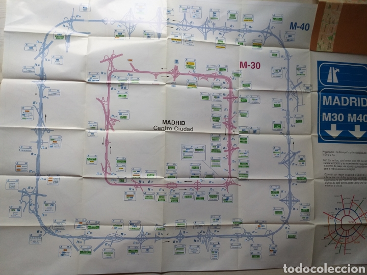 Mapas contempor&aacute;neos: Mapa de accesos a Madrid . Ediciones la librer&iacute;a 2004 - Foto 4