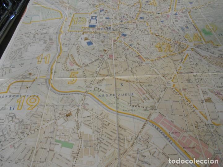 Mapas contempor&aacute;neos: MAPA PLEGABLE GIGANTE MADRID - Foto 5