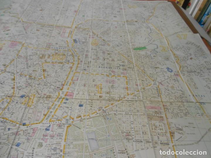 Mapas contempor&aacute;neos: MAPA PLEGABLE GIGANTE MADRID - Foto 9