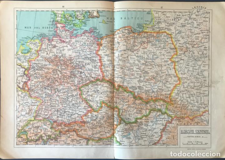 Mapas contempor&aacute;neos: * GEOGRAF&Iacute;A * Mapa Europa Central - Foto 1