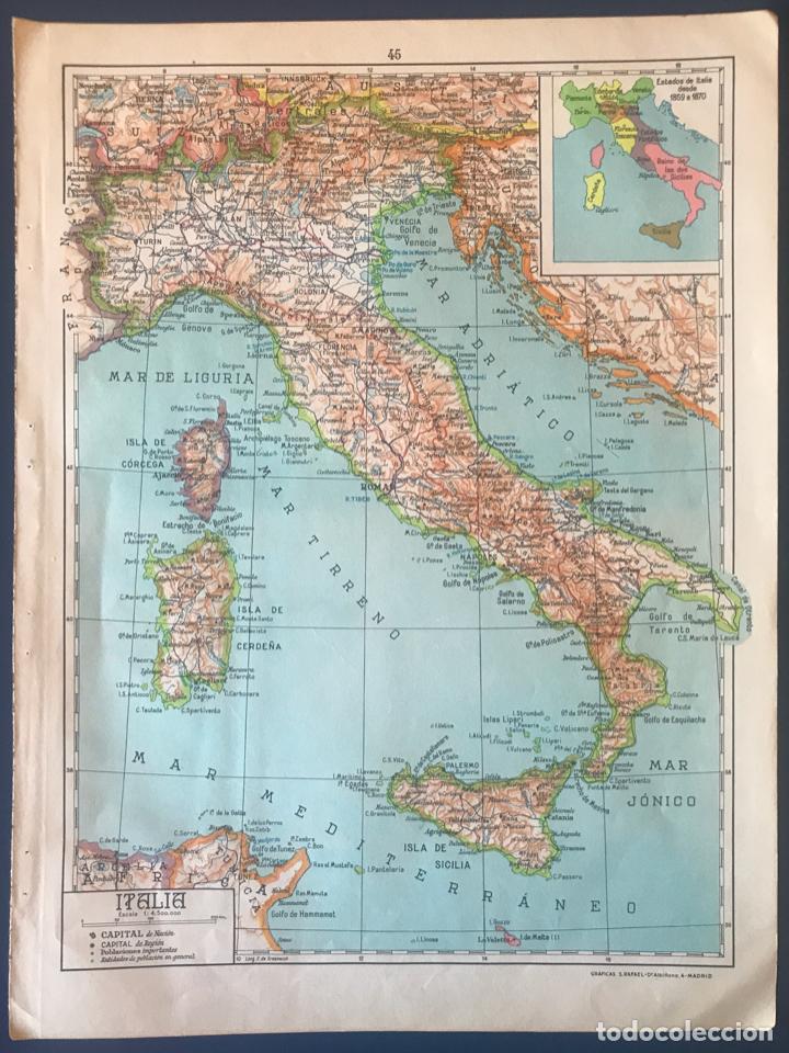 Mapas contempor&aacute;neos: * GEOGRAF&Iacute;A * Mapa Europa Central - Foto 1