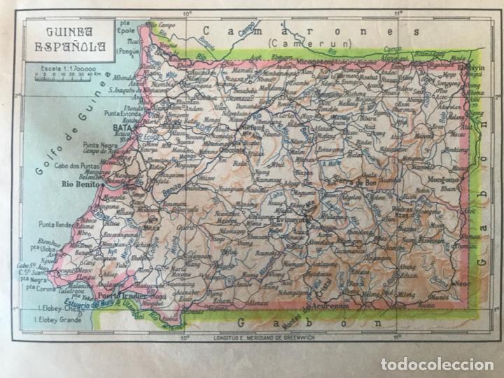Mapas contempor&aacute;neos: * GEOGRAF&Iacute;A * Mapa Guinea Espa&ntilde;ola - Foto 1