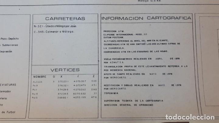 Mapas contempor&aacute;neos: Mapa topogr&aacute;fico M&aacute;laga 1978, hoja 2 - Foto 1
