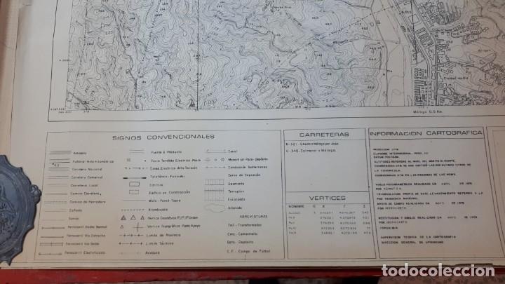 Mapas contempor&aacute;neos: Mapa topogr&aacute;fico M&aacute;laga 1978, hoja 2 - Foto 5