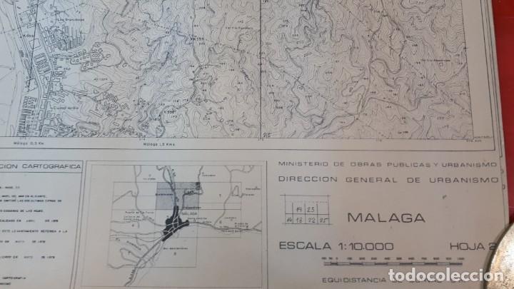 Mapas contempor&aacute;neos: Mapa topogr&aacute;fico M&aacute;laga 1978, hoja 2 - Foto 6