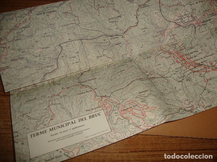 Mapas contempor&aacute;neos: MAPA EL BRUC MAPA DEL TEERME MUNICIPAL 1991 - Foto 3