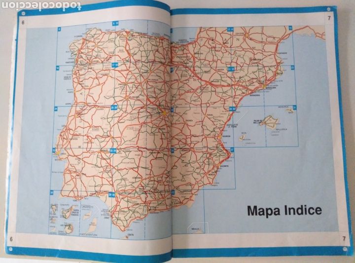 Mapas contempor&aacute;neos: Mapa de carreteras y gu&iacute;a de servicios Mapfre. - Foto 2