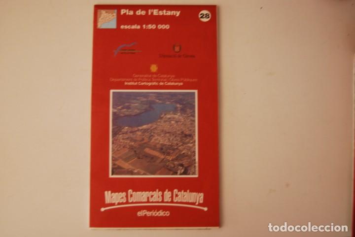 Mapas contempor&aacute;neos: Mapa Pla de lEstany. N.28. El Peri&oacute;dico - Foto 1