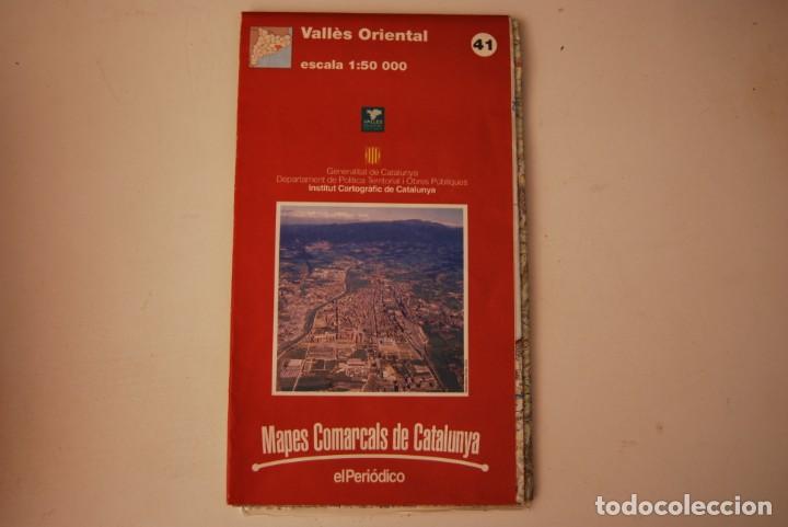 Mapas contempor&acirc;neos: Mapa Vall&egrave;s Oriental .N. 41. El Peri&oacute;dico