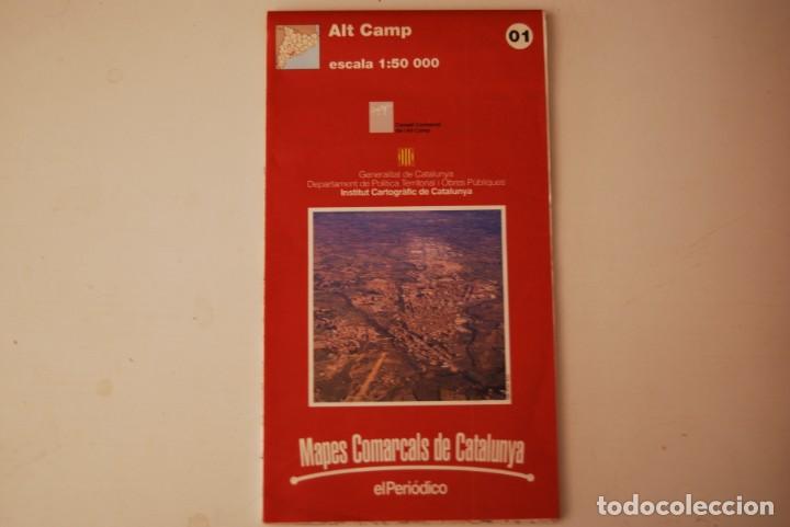 Mapas contempor&aacute;neos: Mapa Alt Camp. N.1. El Peri&oacute;dico - Foto 1