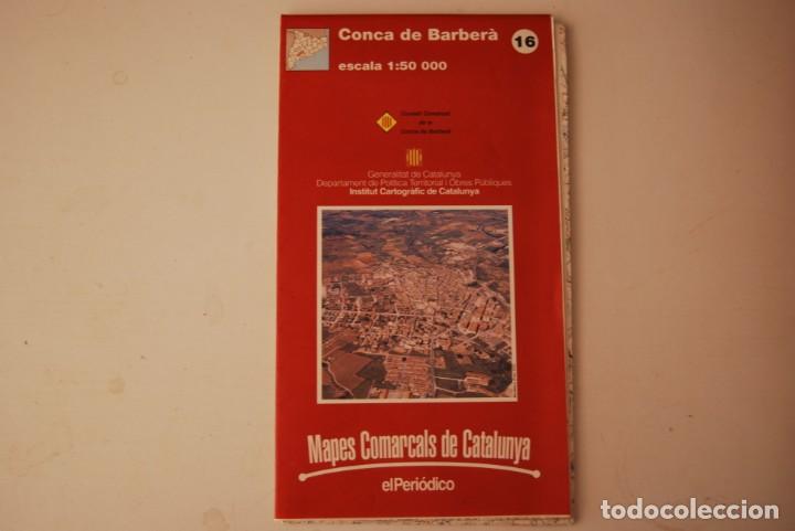 Mapas contempor&aacute;neos: Mapa Conca de Barber&agrave; N.16. El Peri&oacute;dico - Foto 1