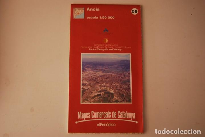 Contemporary maps: Mapa Anoia N.6. El Peri&oacute;dico