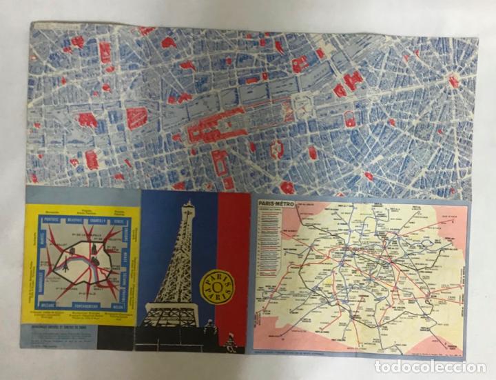 Mapas contempor&aacute;neos: PARIS, PLANO 1957 - Foto 2