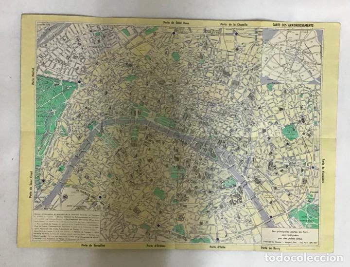 Mapas contempor&aacute;neos: PARIS, PLANO 1957 - Foto 3