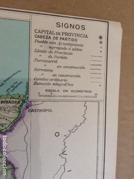 Mapas contempor&aacute;neos: Mapa provincia de Lugo - Foto 2