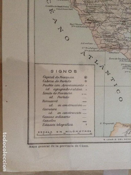 Mapas contempor&aacute;neos: Mapa provincia d Cadiz - Foto 2