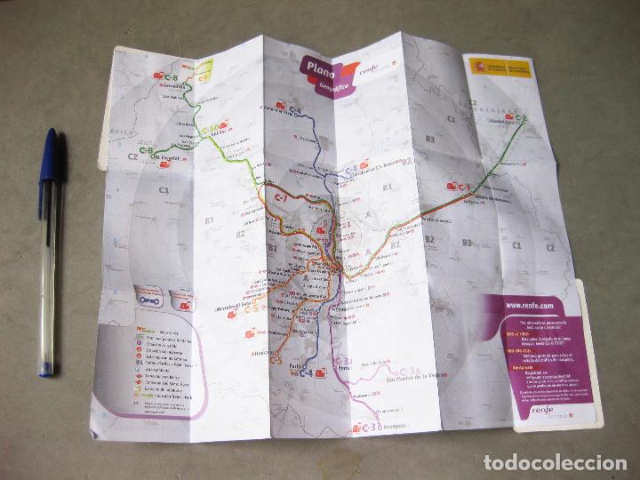 Mapas contempor&aacute;neos: PLANO DE CERCAN&Iacute;AS DE RENFE DE MADRID - Foto 2