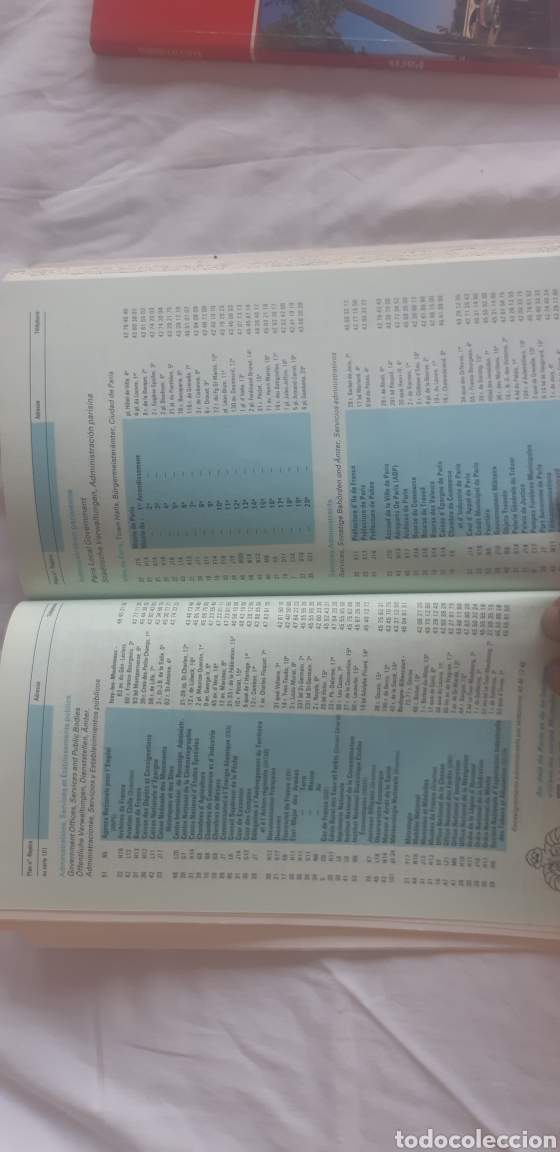 Mapas contempor&aacute;neos: (Sevilla) PARIS PLAN Michelin. 1986 - Foto 6