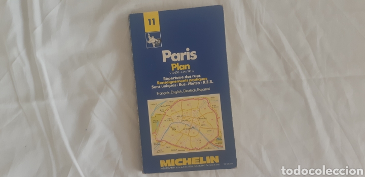 Mapas contempor&aacute;neos: (Sevilla) PARIS PLAN Michelin. 1986 - Foto 1