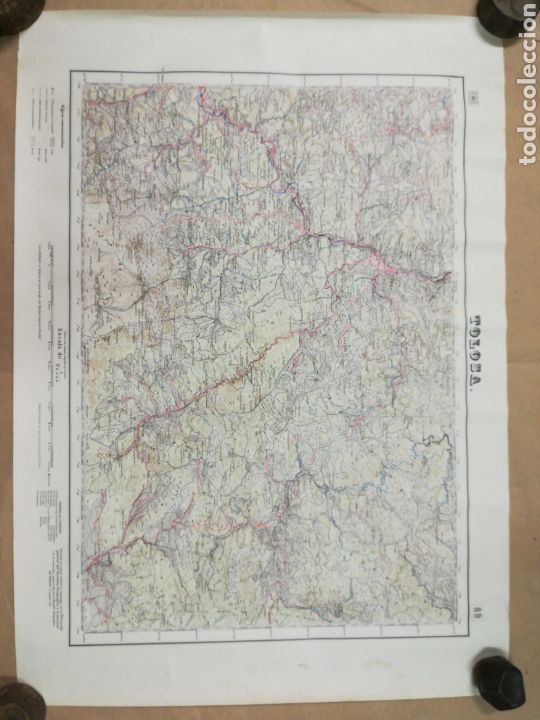 Zeitgen&ouml;ssische Karten: Mapa tolosa 89 servicio geogr&aacute;fico ej&eacute;rcito 1953