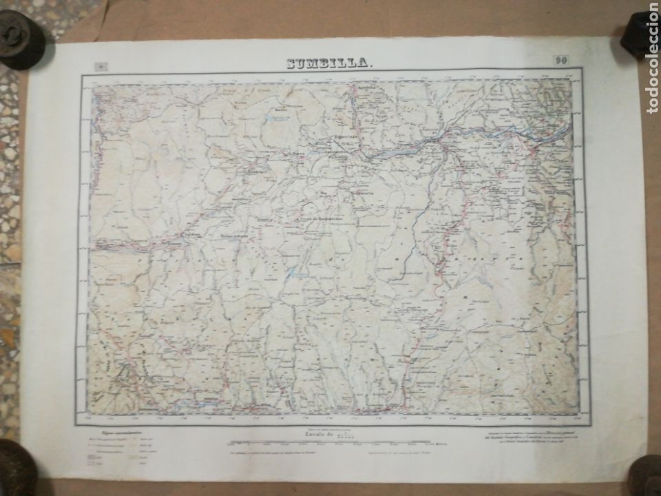 Zeitgen&ouml;ssische Karten: Mapa sumbilla 1953