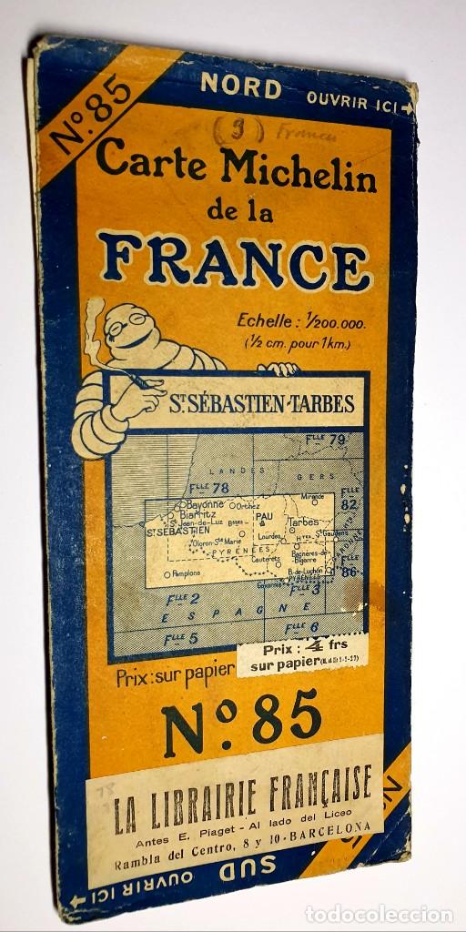 Mapas contempor&acirc;neos: MAPAS MICHELIN *** ST. SEBASTIEN - TARBES **** N&Uacute;MERO 85