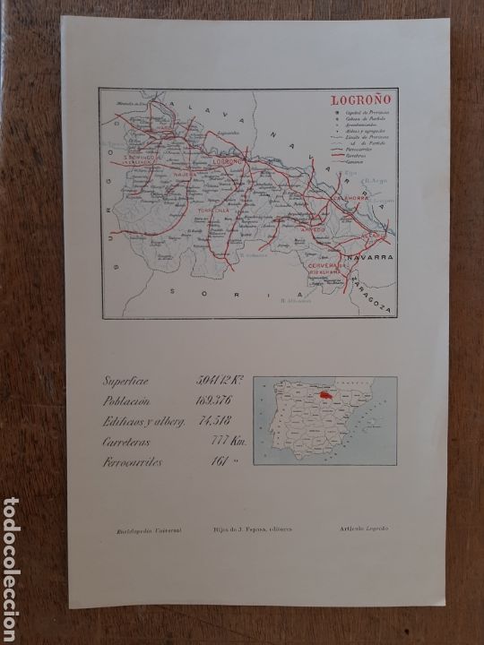 Mapas contempor&aacute;neos: Mapa de Logro&ntilde;o - Foto 1