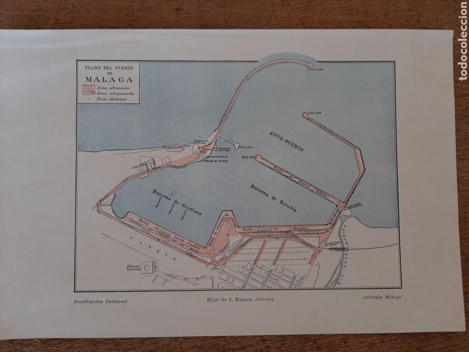 Mapas contempor&aacute;neos: Plano de M&aacute;laga - Foto 1