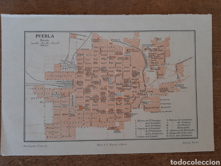 Mapas contempor&aacute;neos: Plano de Pluebla - Foto 1