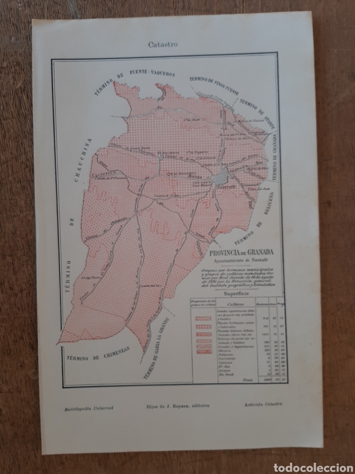 Mapas contempor&aacute;neos: Mapa del catastro de la provincia de Granada - Foto 1