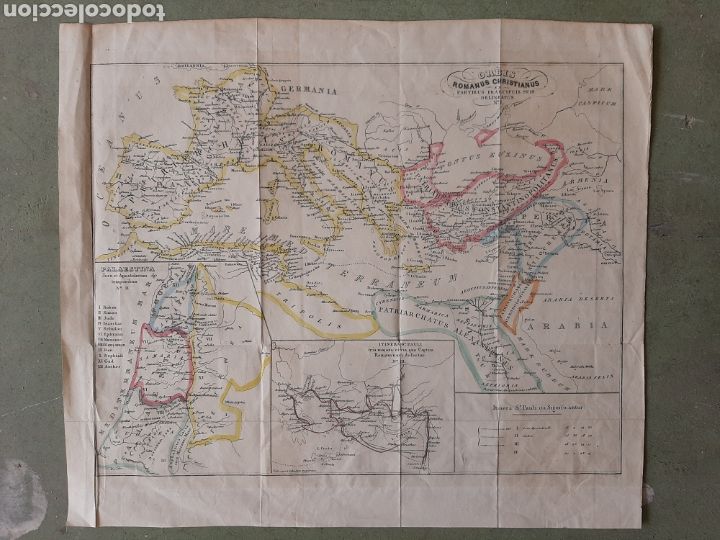 Mapas contempor&aacute;neos: Mapa Romano Cristiano - Foto 1