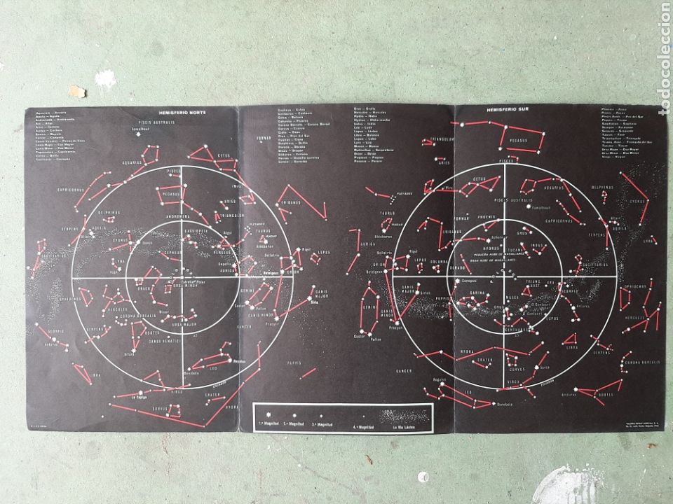 Mapas contempor&aacute;neos: Carta de las constelaciones - Foto 1