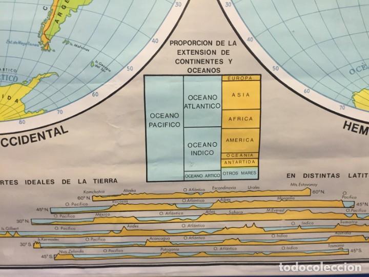 Mapa Mundi Planisferio Doble Cara Politico Y Comprar Mapas Contemporâneos Em Todocoleccion 0654