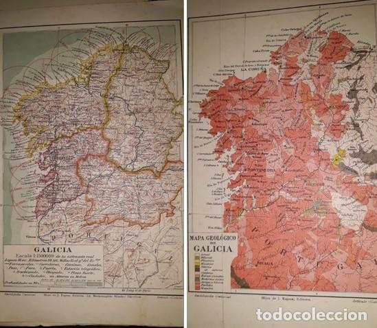 Mapas contempor&aacute;neos: MAPAS DE GALICIA Y COSTAS DE ESPA&Ntilde;A - Foto 1