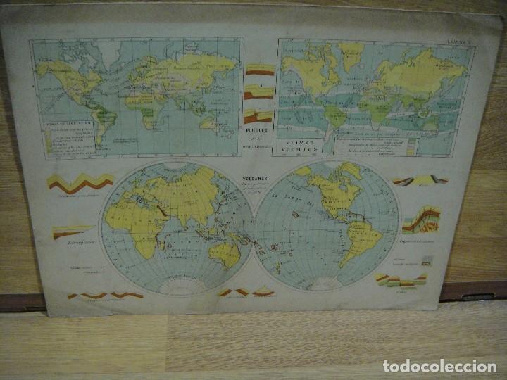 Mapas contempor&aacute;neos: mapa corrientes oceanicas , volcanes - - Foto 2