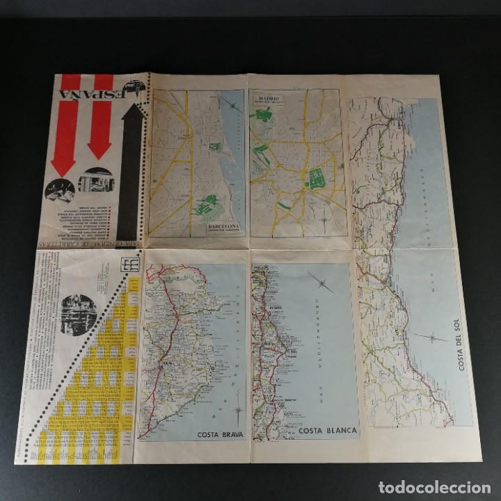 Mapas contempor&aacute;neos: Mapa General de Carreteras de Espa&ntilde;a 1969 - Foto 3