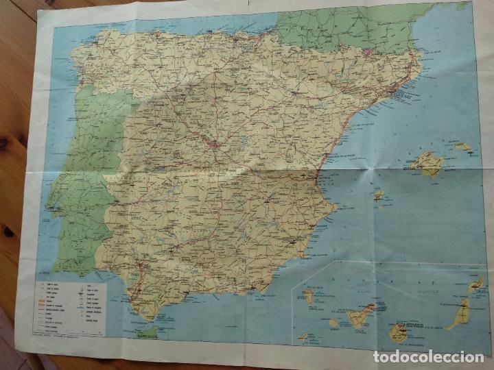 Mapas contempor&aacute;neos: MAPA DE ESPA&Ntilde;A 1973 - Foto 1