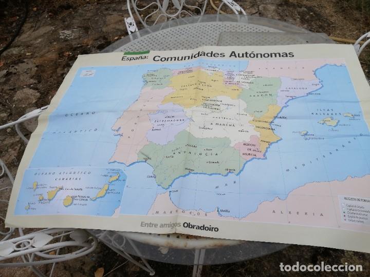 Mapas contempor&aacute;neos: Mapa de auton&oacute;mico de Espa&ntilde;a - Foto 1