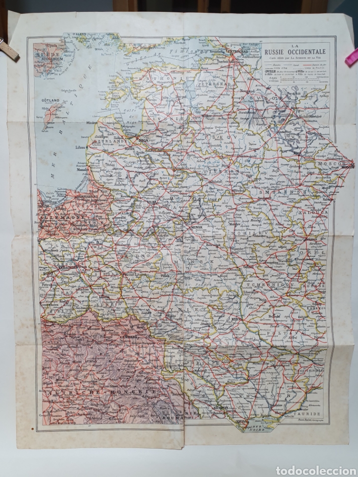 Contemporary maps: MAPA RUSIA OCCIDENTAL. CARTOGRAFIA RENE BOLZE.