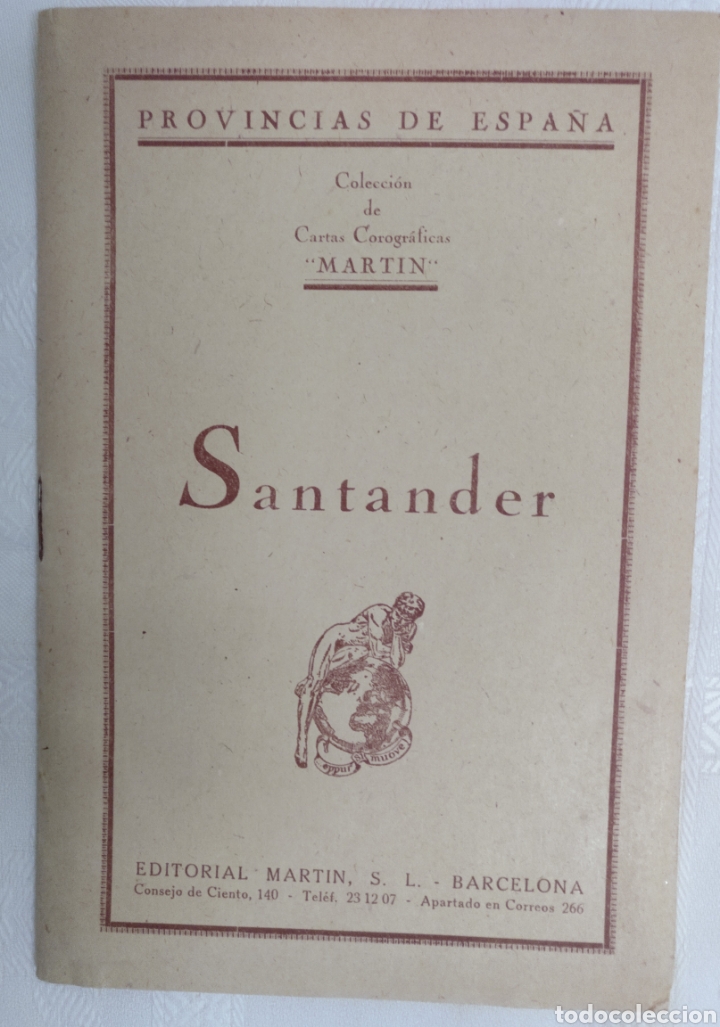 Zeitgen&ouml;ssische Karten: COLECCION CARTAS COROGRAFICAS MARTIN.SANTANDER CON MAPA